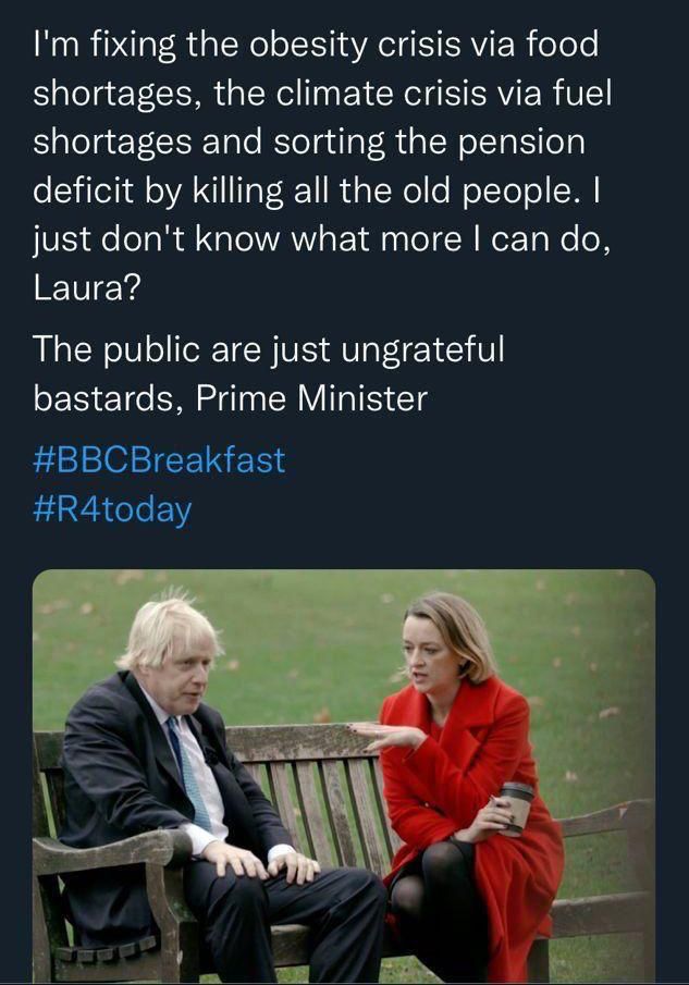 Boris on solving crises